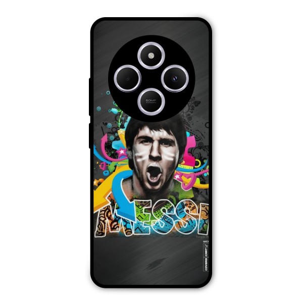 Messi For Argentina Metal Back Case for Redmi A4