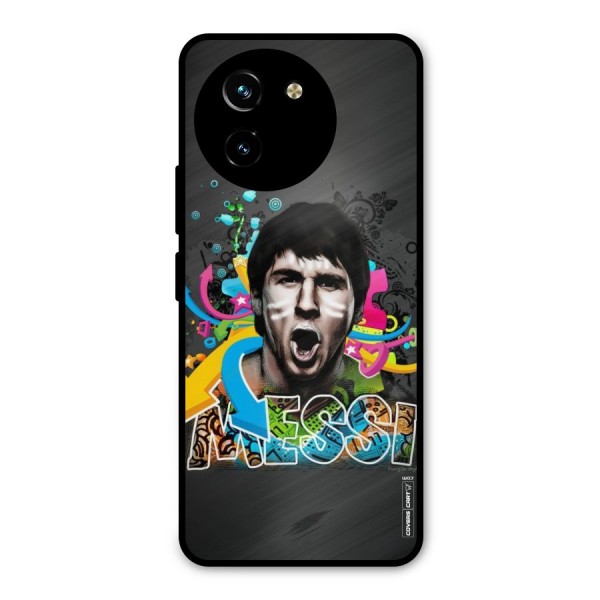 Messi For Argentina Metal Back Case for Vivo T3x