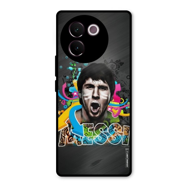 Messi For Argentina Metal Back Case for Vivo V30e
