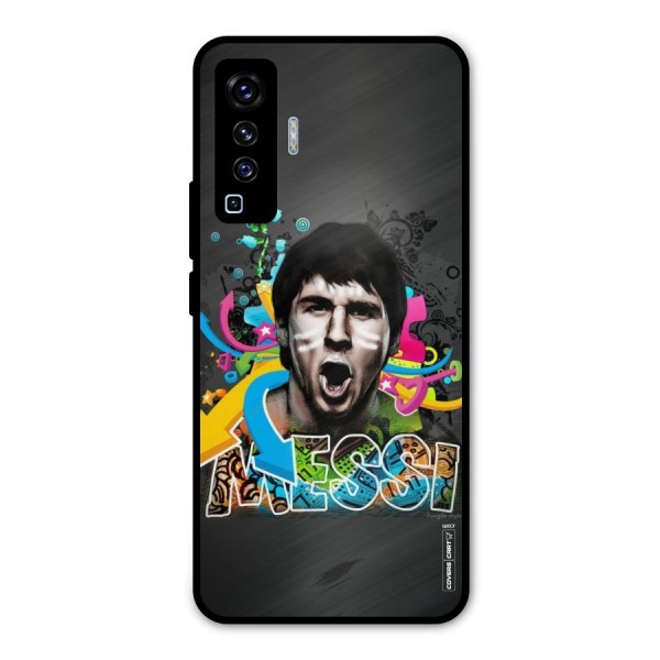 Messi For Argentina Metal Back Case for Vivo X50