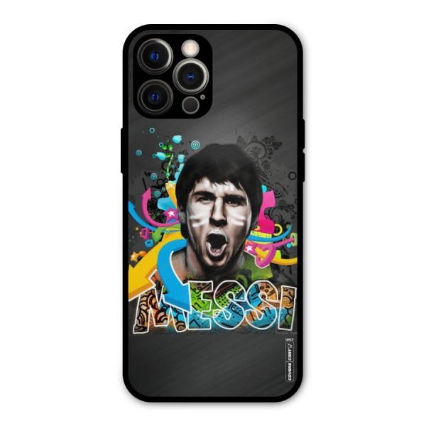 Messi For Argentina Metal Back Case for iPhone 12 Pro Max