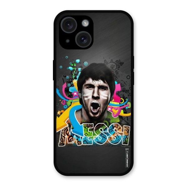 Messi For Argentina Metal Back Case for iPhone 15