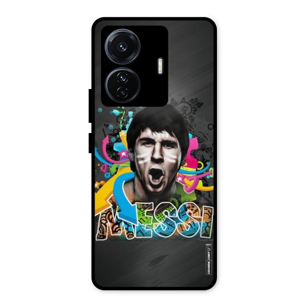 Messi For Argentina Metal Back Case for iQOO Z6