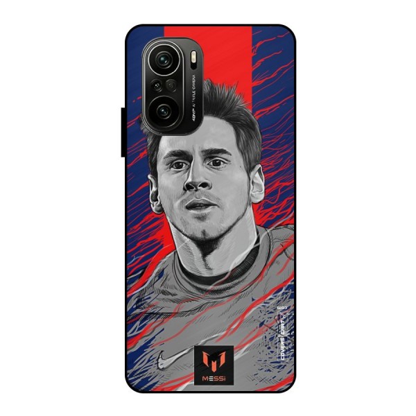 Messi For FCB Metal Back Case for Mi 11X Pro