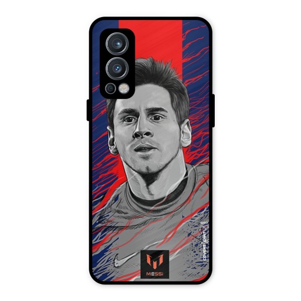 Messi For FCB Metal Back Case for OnePlus Nord 2 5G