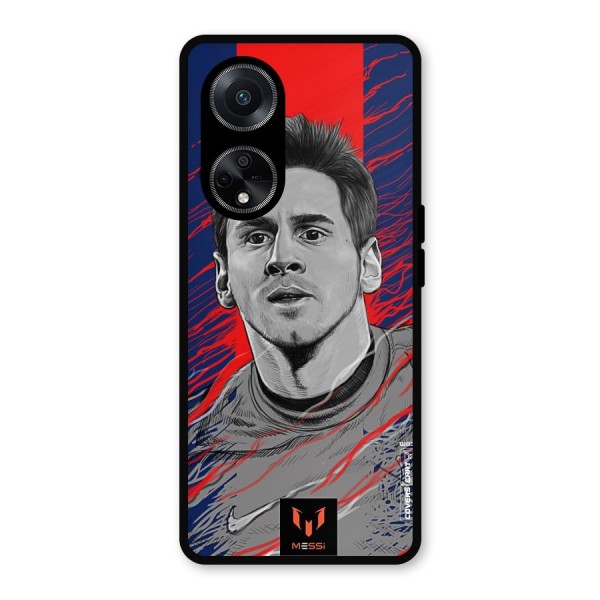 Messi For FCB Metal Back Case for Oppo F23