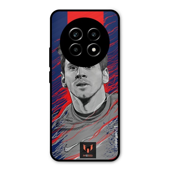 Messi For FCB Metal Back Case for Realme 13 Pro