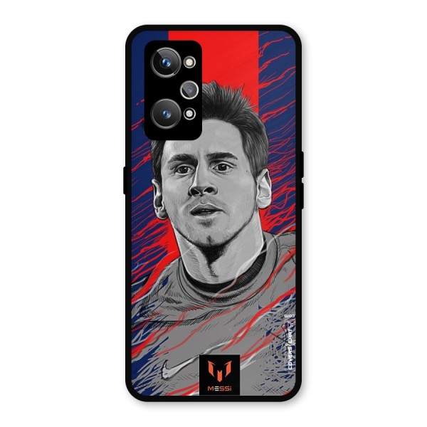 Messi For FCB Metal Back Case for Realme GT Neo2