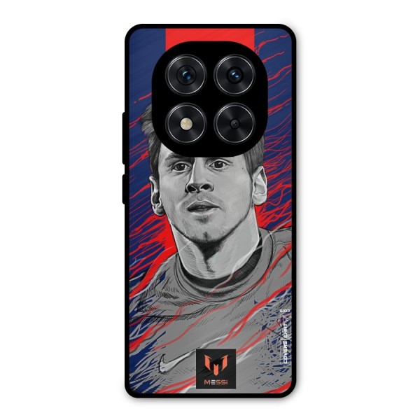 Messi For FCB Metal Back Case for Redmi Note 14 Pro 5G