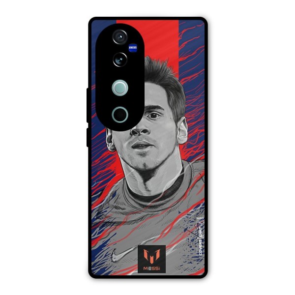 Messi For FCB Metal Back Case for Vivo V40 Pro