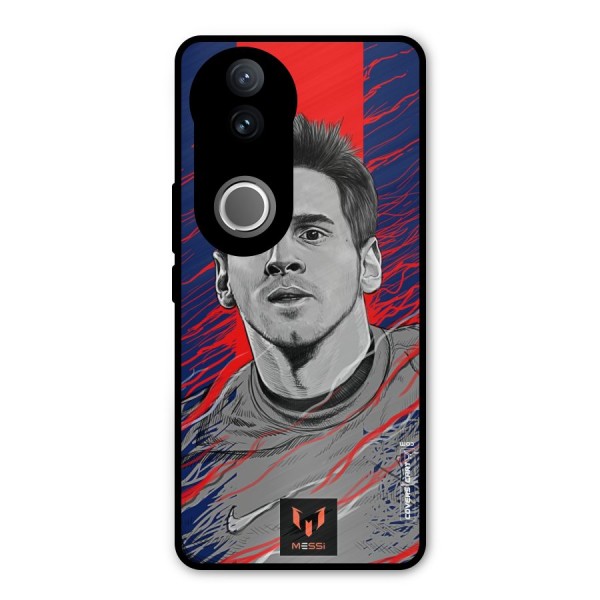 Messi For FCB Metal Back Case for Vivo V50e