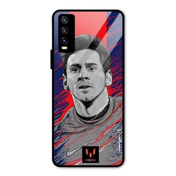 Messi For FCB Metal Back Case for Vivo Y20i