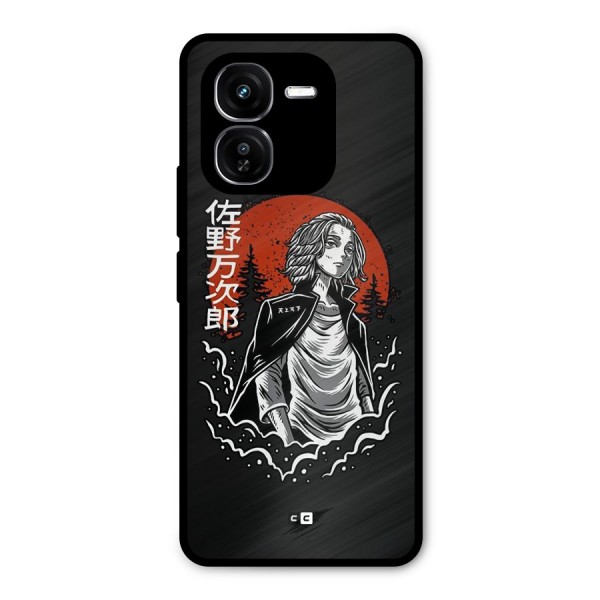 Mickey illustration Metal Back Case for iQOO Z9x