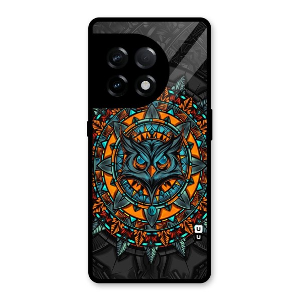 Mighty Owl Artwork Glass Back Case for OnePlus 11R