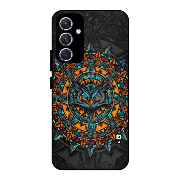 Mighty Owl Artwork Metal Back Case for Galaxy A54