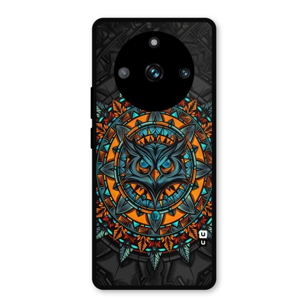 Mighty Owl Artwork Metal Back Case for Realme 11 Pro