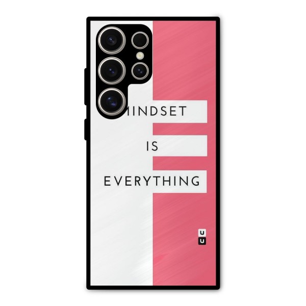 Mindset is Everything Metal Back Case for Galaxy S24 Ultra