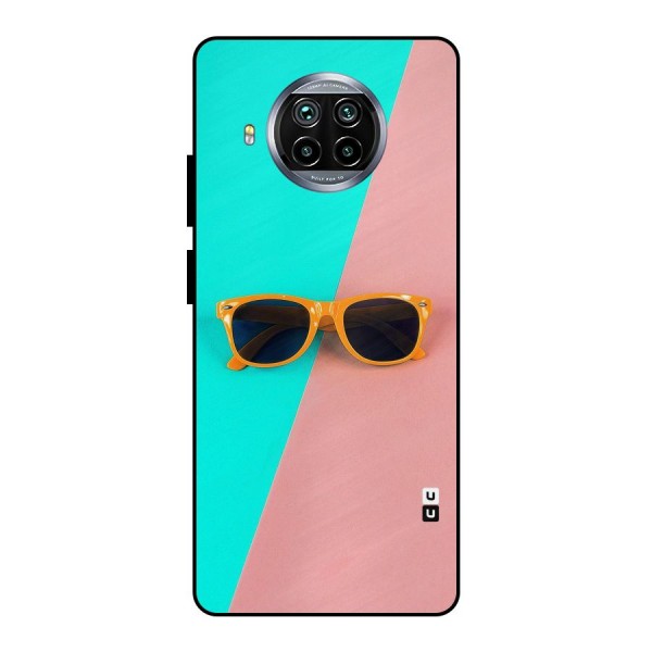 Minimal Glasses Metal Back Case for Mi 10i