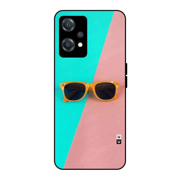 Minimal Glasses Metal Back Case for OnePlus Nord CE 2 Lite 5G