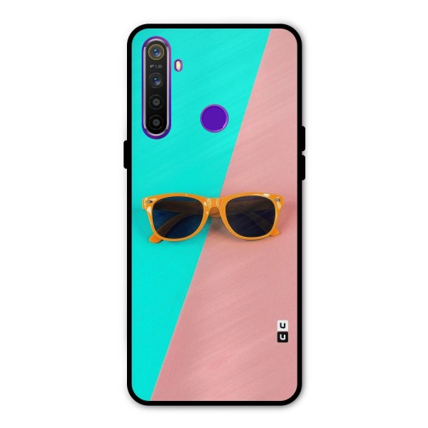 Minimal Glasses Metal Back Case for Realme Narzo 10