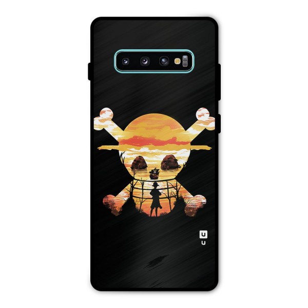 Minimal One Piece Metal Back Case for Galaxy S10 Plus