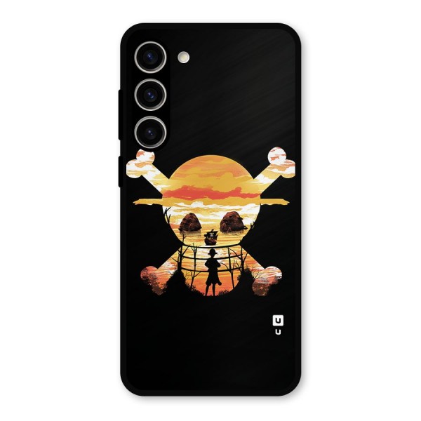 Minimal One Piece Metal Back Case for Galaxy S23 Plus