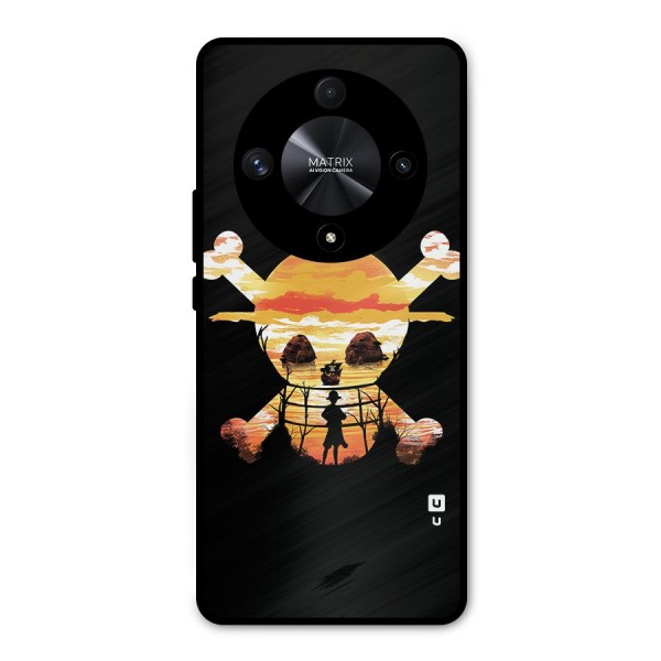 Minimal One Piece Metal Back Case for Honor X9b