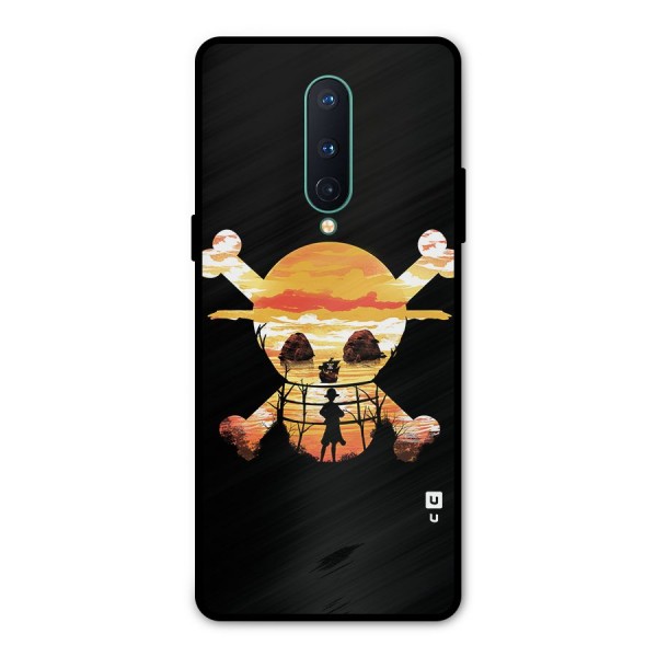 Minimal One Piece Metal Back Case for OnePlus 8