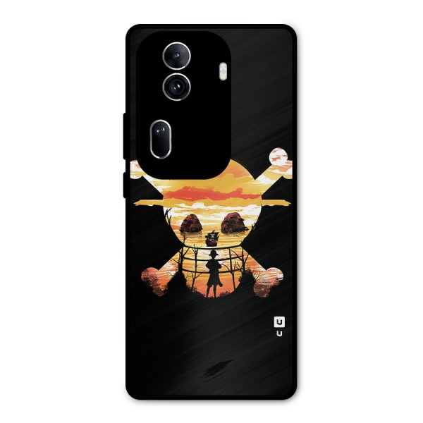 Minimal One Piece Metal Back Case for Oppo Reno11 Pro 5G