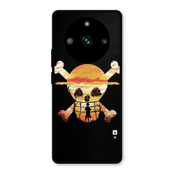 Minimal One Piece Metal Back Case for Realme 11 Pro Plus