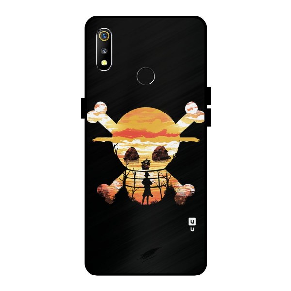 Minimal One Piece Metal Back Case for Realme 3