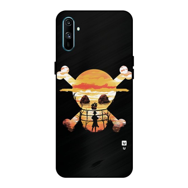 Minimal One Piece Metal Back Case for Realme C3