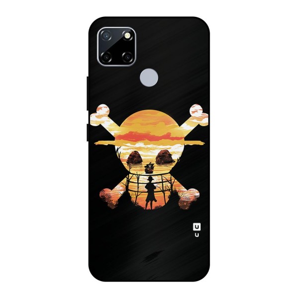Minimal One Piece Metal Back Case for Realme Narzo 30A