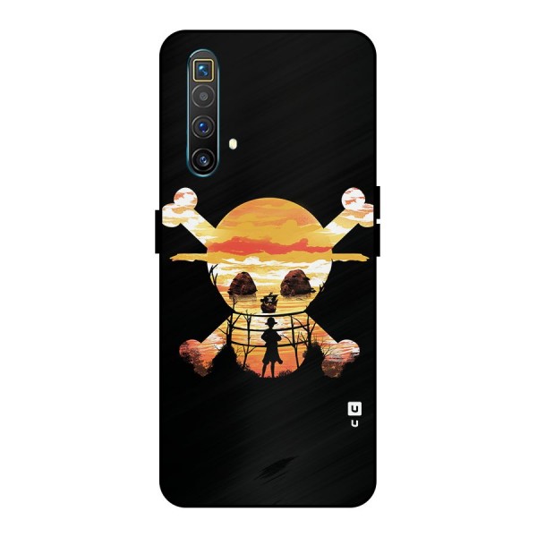 Minimal One Piece Metal Back Case for Realme X3