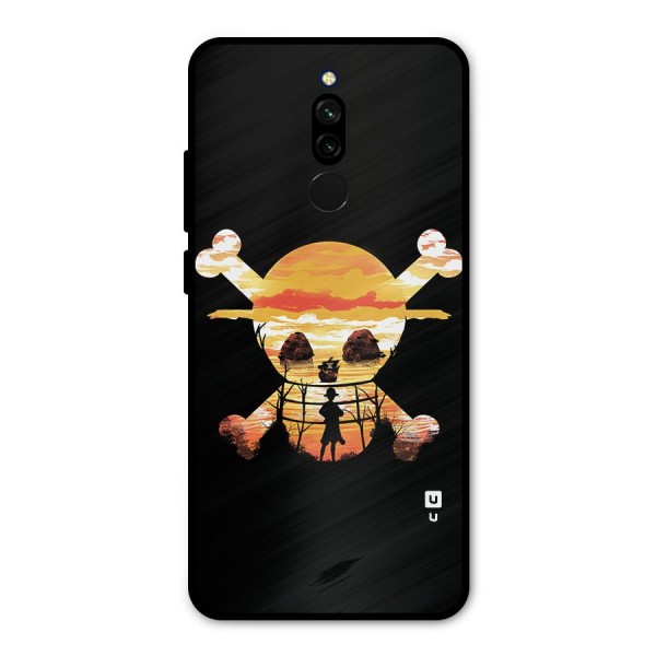 Minimal One Piece Metal Back Case for Redmi 8