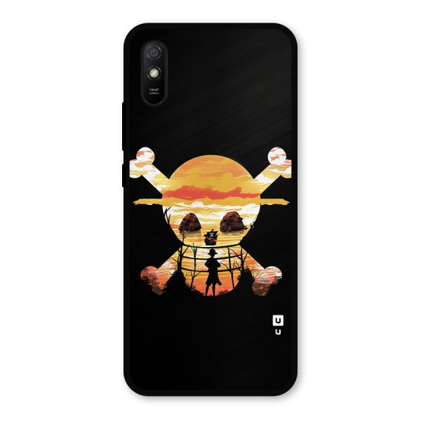 Minimal One Piece Metal Back Case for Redmi 9a