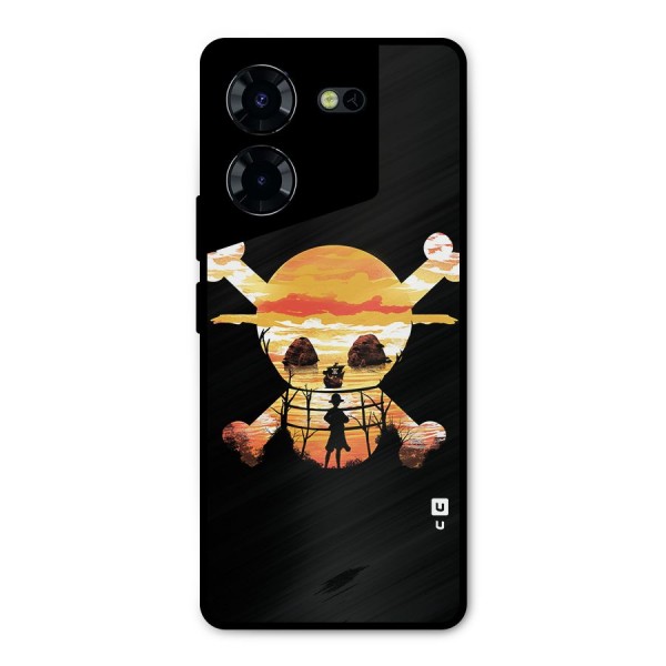 Minimal One Piece Metal Back Case for Tecno Pova 5 Pro 5G