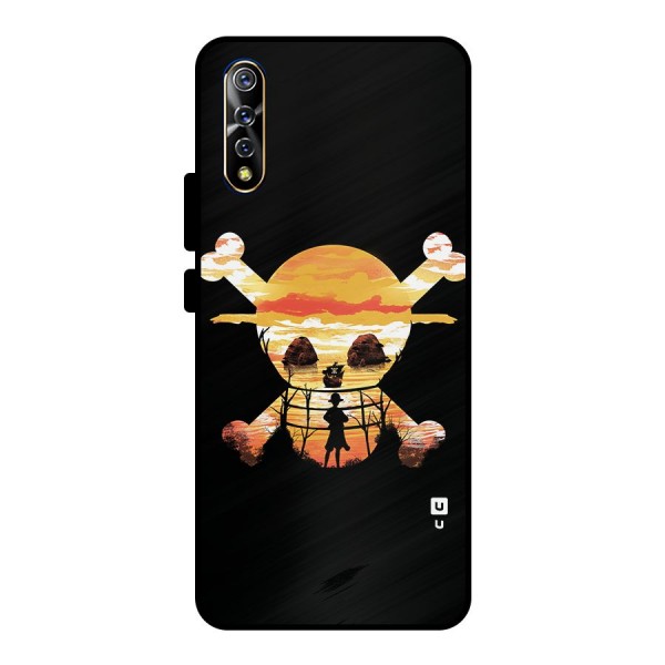 Minimal One Piece Metal Back Case for Vivo S1