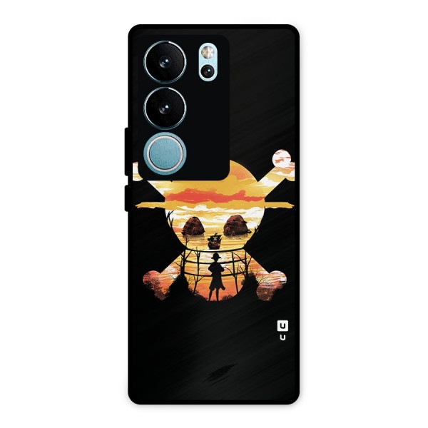 Minimal One Piece Metal Back Case for Vivo V29