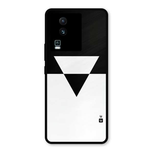 Minimal Triangle Metal Back Case for iQOO Neo 7 Pro