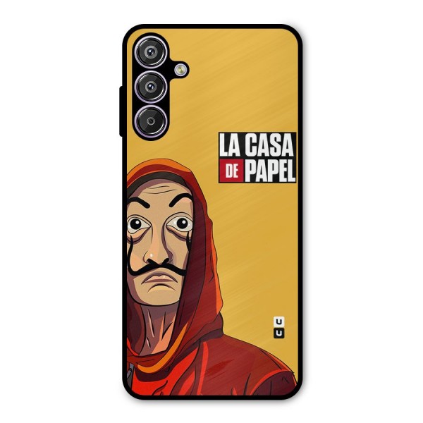 Money Heist La Casa De Papel Metal Back Case for Galaxy M15