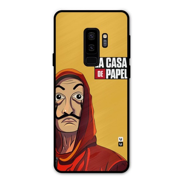 Money Heist La Casa De Papel Metal Back Case for Galaxy S9 Plus