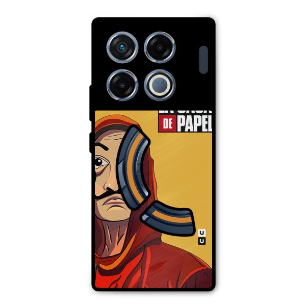 Money Heist La Casa De Papel Metal Back Case for Infinix GT 20 Pro