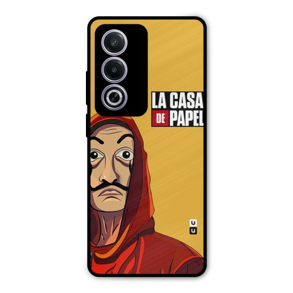 Money Heist La Casa De Papel Metal Back Case for Oppo A3 Pro