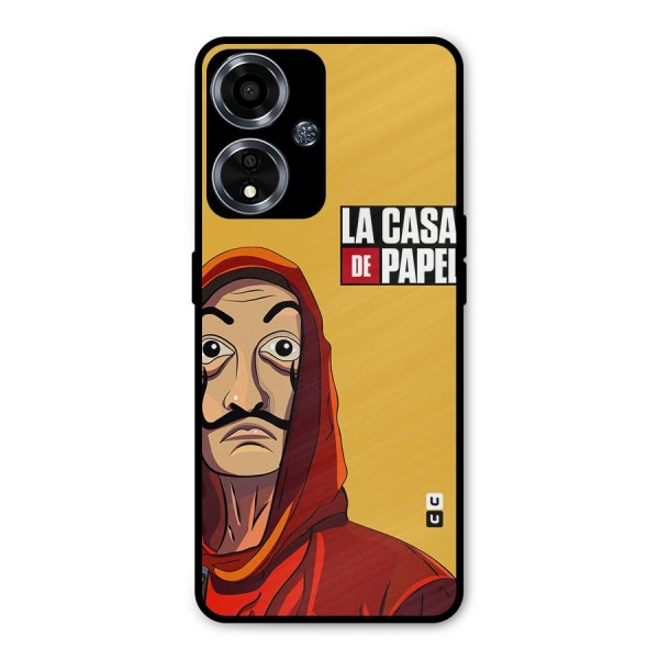 Money Heist La Casa De Papel Metal Back Case for Oppo A59