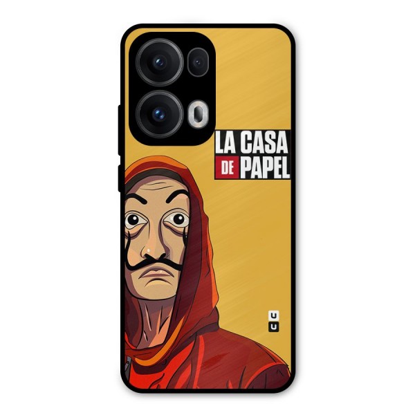Money Heist La Casa De Papel Metal Back Case for Oppo Reno13 Pro