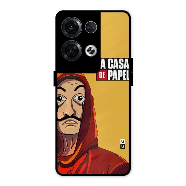 Money Heist La Casa De Papel Metal Back Case for Oppo Reno8 Pro 5G