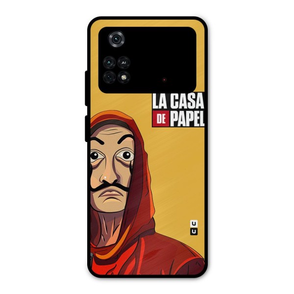 Money Heist La Casa De Papel Metal Back Case for Poco M4 Pro 4G