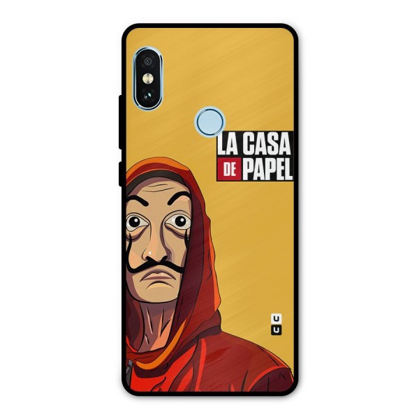 Money Heist La Casa De Papel Metal Back Case for Redmi Note 5 Pro