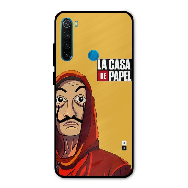 Money Heist La Casa De Papel Metal Back Case for Redmi Note 8